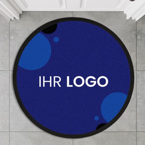 Fussmatte FML300 mit Logo, rund Ø 100cm