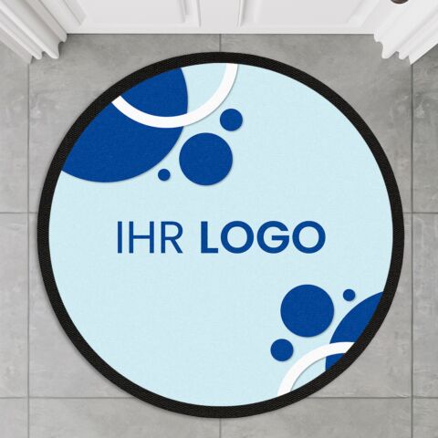 Fussmatte FML250 mit Logo, rund Ø 100cm