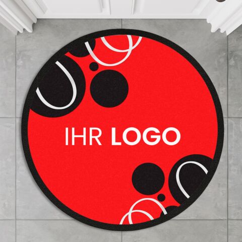 Fussmatte FML150 mit Logo, rund Ø 100cm