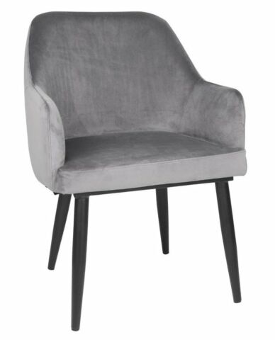 Polsterstuhl Sessel LIA grau