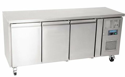 POLAR Kühltisch 3-türig 339L, 1795x600x860mm