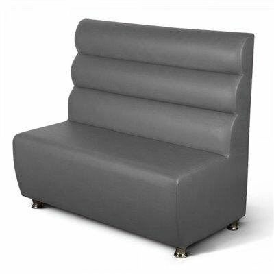 Gastronomie Sitzbank GALA grau, 120 cm-Gastro-Germany