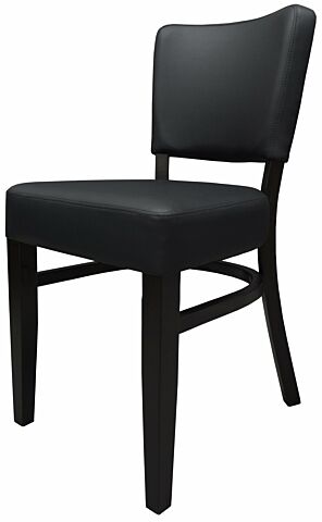 Gastro Restaurantstuhl Randy OS Bordeaux, Beizton Wenge