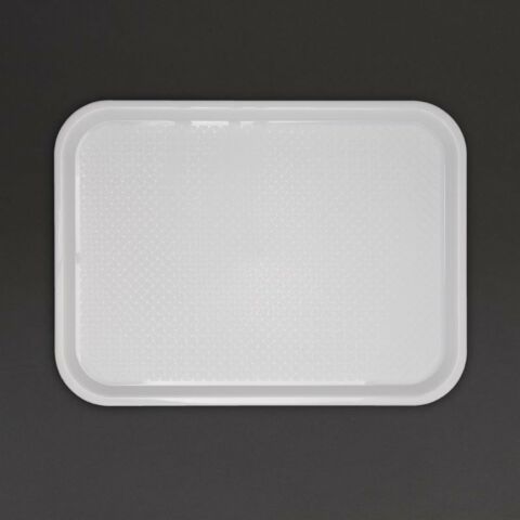 Kristallon Fast Food-Tablett weiß 41,5 x 30,5cm-Gastro-Germany