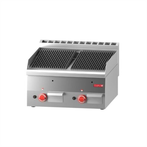 Gastro M Gas-Lavasteingrill, 600x600x280mm, 11kW