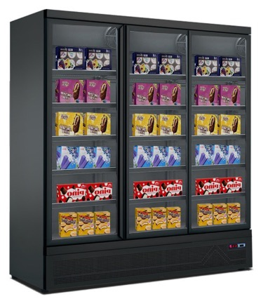 Tiefkühlschrank 1530 Liter mit 3 Flügeltüren | 1880x710x2000 mm