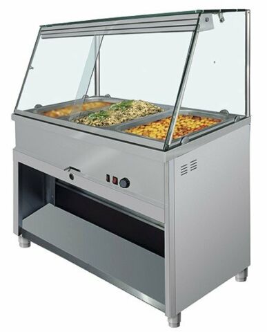 Heiße outlet Theke Warmhalte Buffet Bain Marie Gastro