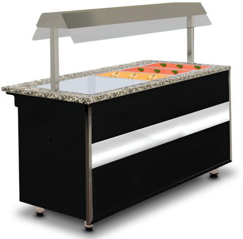 IGLOO Bainmarie Buffet Gastroline Open Bemar 1.0, Länge 1000 mm