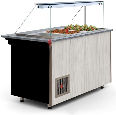 IGLOO Gastroline Kühltheke Salattheke ML07, Länge 1000mm