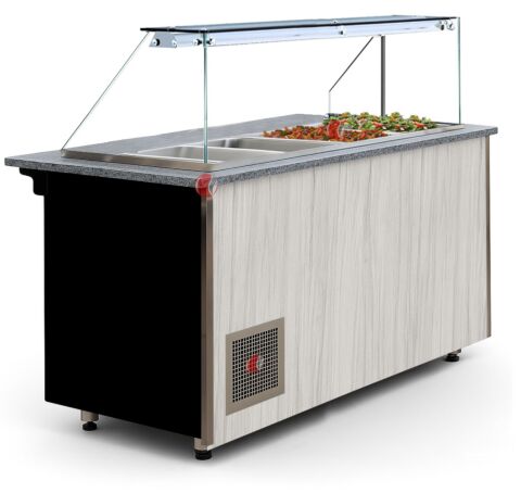 IGLOO Gastroline Kühltheke Salattheke ML07, Länge 1500mm