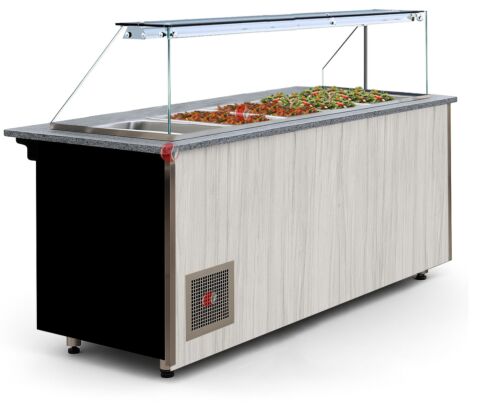 IGLOO Gastroline Kühltheke Salattheke ML07, Länge 2000mm