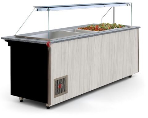 IGLOO Gastroline Kühltheke Salattheke ML07, Länge 2500mm