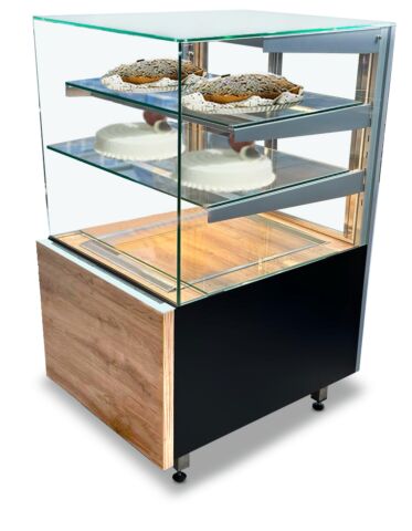 IGLOO Kuchentheke Kuchenvitrine GASTROLINE CUBE 0.6W ML08, Breite 610mm