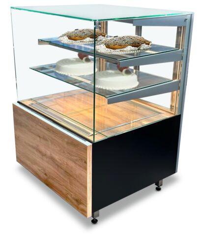 IGLOO Kuchentheke Kuchenvitrine GASTROLINE CUBE 0.9W ML08, Breite 910mm