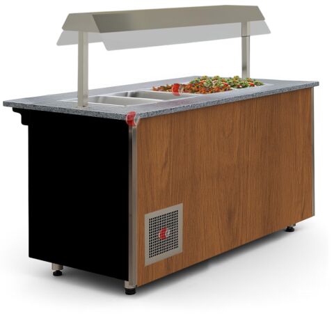 IGLOO Salatbar Buffetwagen Gastroline ML08 Open 1.5, Länge 1500mm