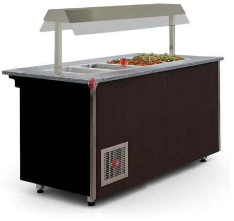 IGLOO Salatbar Buffetwagen Gastroline ML06 Open 1.5, Länge 1500mm