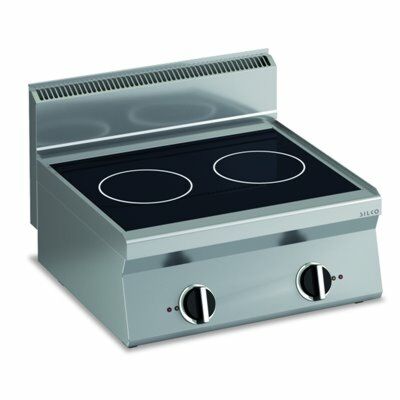 Induktions-Kochfläche mit 2 Platten