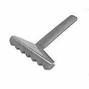 KBS Gerillter Schaber zur Reinigung von Bratplatten-Gastro-Germany