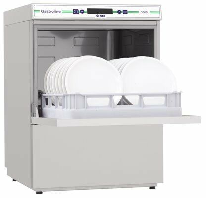 KBS Geschirrspülmaschine Gastroline 3505, Ablaufpumpe mit Wasserenthärter-Gastro-Germany