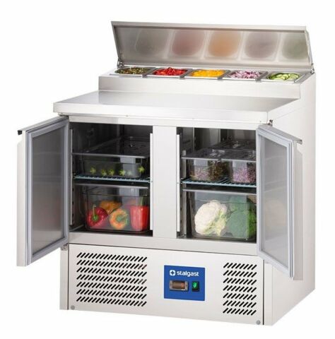 Starline Vorbereitungstisch, 2-türig, 5x GN 1/6