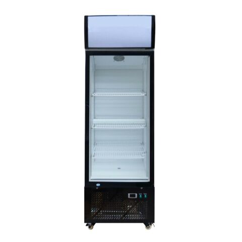 Skyrainbow Getränkekühlschrank 305 Liter mit Display & Glastür