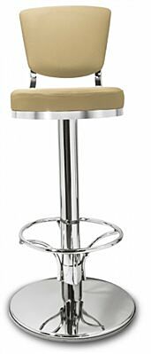 Barhocker Lindo mit Rückenlehne, Farbe beige-Gastro-Germany