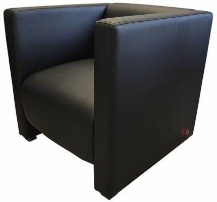 Lounge Bank Reka 70x70 cm, schwarz-Gastro-Germany