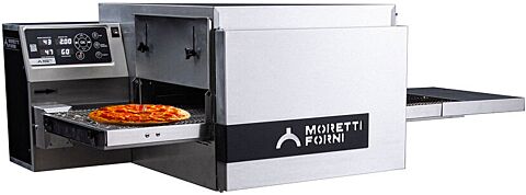 MORETTI Gas Durchlauf-Pizzaofen T64G, 406mm Bandbreite