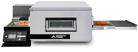 MORETTI Gas Durchlauf-Pizzaofen T75G, 500mm Bandbreite