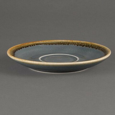 Olympia Kiln Espresso Untertasse ozean 11,5cm (6 Stück)-Gastro-Germany