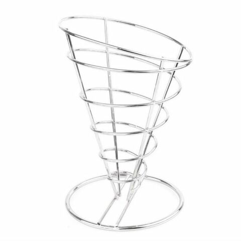 Olympia Pommestütenhalter Edelstahl, 17,5x11,5cm-Gastro-Germany