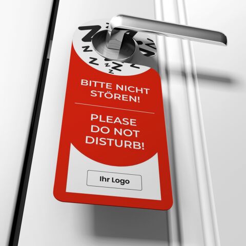 Hotel Türanhänger mit Logo