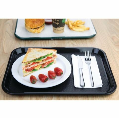 Kristallon Fast-Food-Tablett schwarz 41,5 x 30,5cm-Gastro-Germany