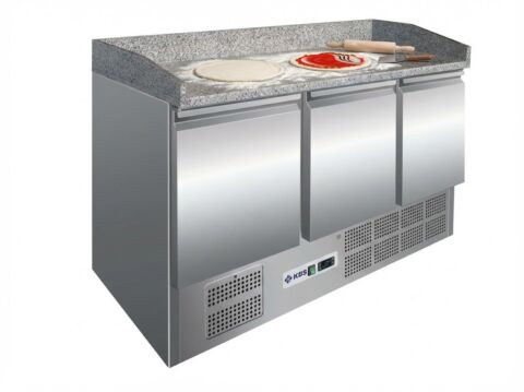 Pizzakühltisch 903 PT, 1400x700x1020 mm - GN 11
