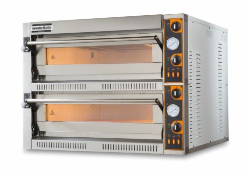 Resto Italia Pizzaofen TECPRO 44 für 4+4 Pizzen Ø-35c