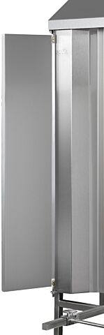 Flügeltüren Seitentüren Windschutz Potis Gyross-Gastro-Germany