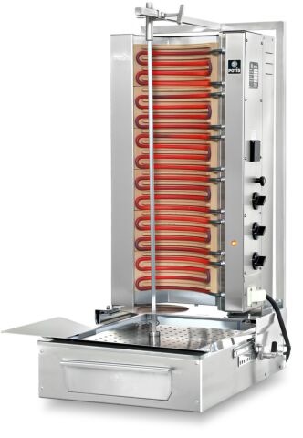 POTIS F E3 Elektro Gyrosgrill Dönergrill Kebabgrill 50 kg, Höhe 1040 mm - Motor unten
