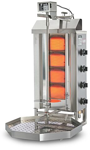 POTIS G2 Gyrosgrill Dönergrill Kebabgrill 30 kg, "PROPANGAS"