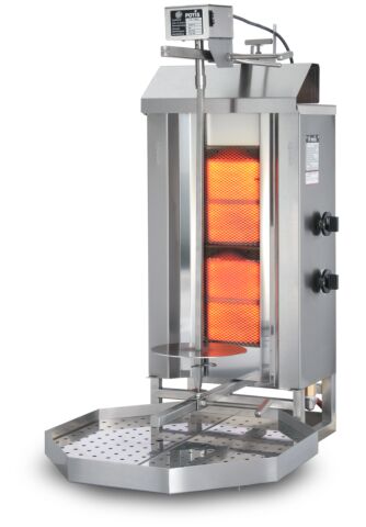POTIS GD2 Gyrosgrill Dönergrill Kebabgrill 30 kg, "PROPANGAS"