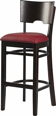 Gastro Barhocker Caya Sitz in bordeaux-Gastro-Germany