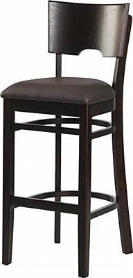 Gastro Barhocker Caya Sitz in braun-Gastro-Germany