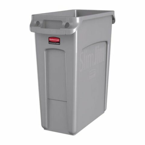 Rubbermaid Slim Jim Abfalleimer 60L in grau