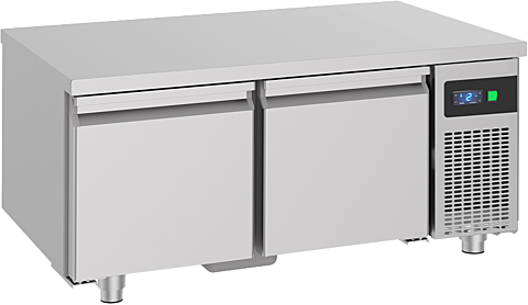 Unterbaukühltisch mit 2 Schubladen, 1.200x700x600mm