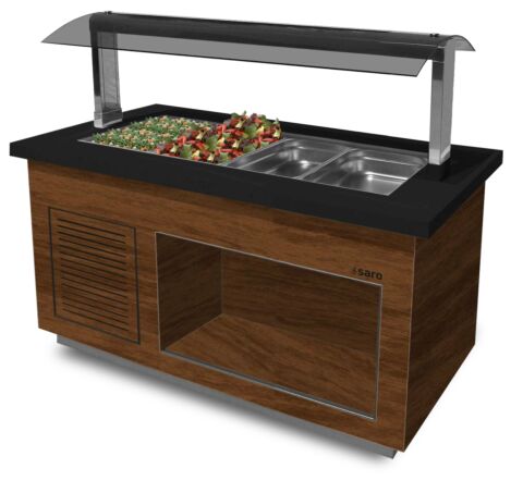 SARO Salatbar Premium SB-K170 gefüllt