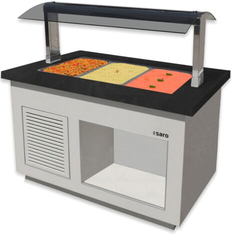 SARO Heißes Buffet Premium Line SB-H130 weiss