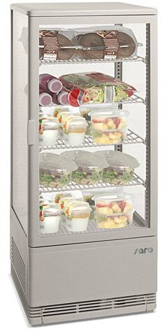 Saro Kühlvitrine SC 100 weiß