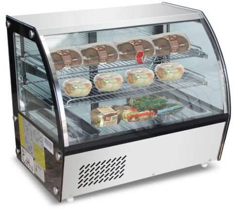 SARO Tischkühlvitrine LISETTE 160, 146 Liter gefüllt