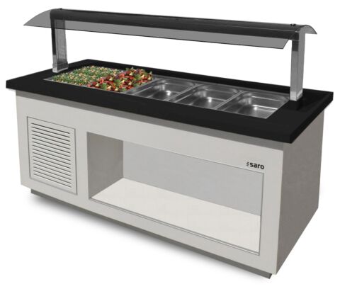 SARO Salatbar Premium SB-K200 für 5x 1/1 GN gefüllt