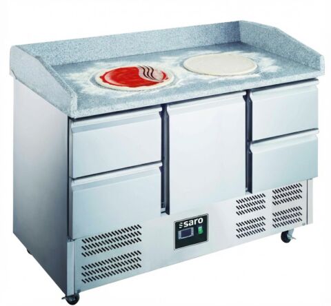SARO Pizzatisch, 1 Tür + 4 Schubladen, 903 PZ 1/4