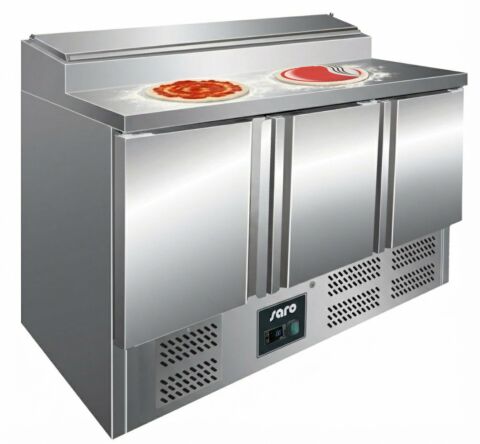 SARO Belegstation - 1/3 GN FRAN 3-türig, Breite 1370mm